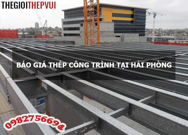 Cung cấp thép xây dựng công trình tại Hải Phòng